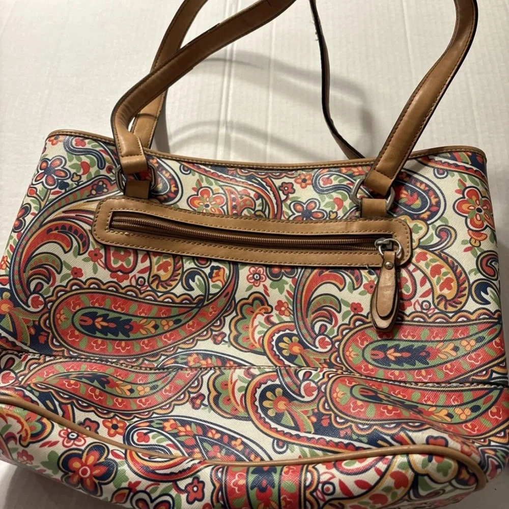 Source Unknown Multicolor‎ Paisley Tote Bag